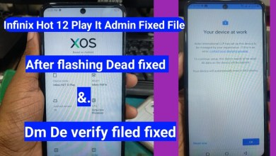 Infinix Hot 12 Play (X6816) It Admin Solution File & Infinix Hot 12 Play (X6816) It Admin Solution File &