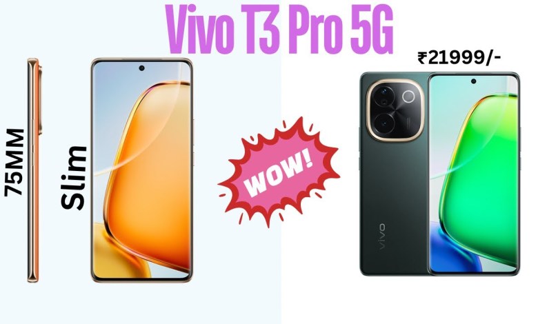 Vivo The Best Slimeset Smartphone T3 Pro 5G ! Vivo The Best Slimeset Smartphone T3 Pro 5G !