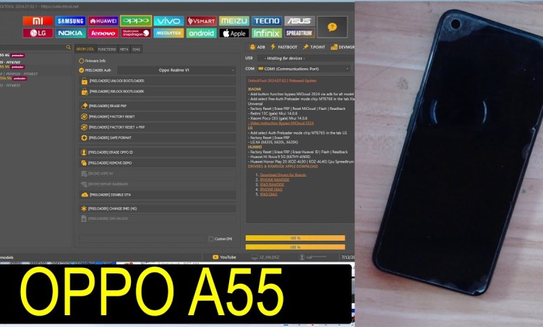OPPO A55 CPH2325 FRP REMOVE BY UNLOCKTOOL OPPO A55 CPH2325 FRP REMOVE BY UNLOCKTOOL