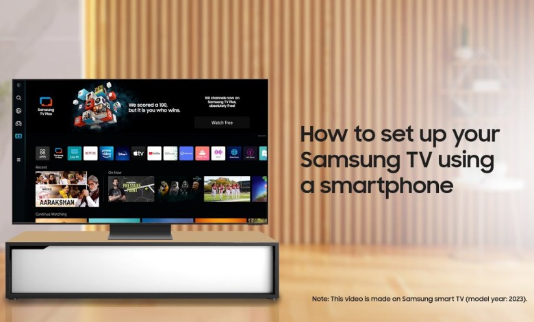 How to set up your Samsung TV using a smartphone| How to set up your Samsung TV using a smartphone|