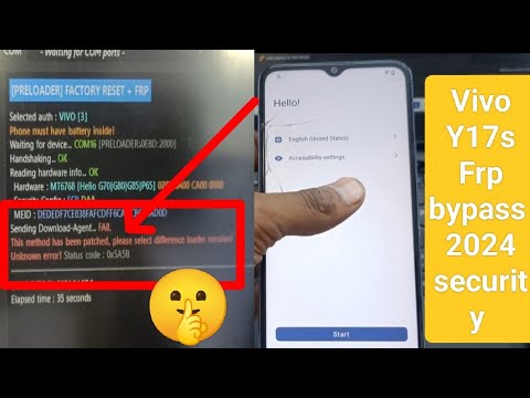 Vivo Y17s Frp bypass 2024 Latest Security Vivo Y17s Frp bypass 2024 Latest Security
