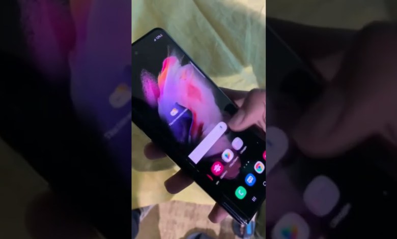 Samsung galaxy Fold 3 #fire #samsungfold3 #mobile Samsung galaxy Fold 3 #fire #samsungfold3 #mobile
