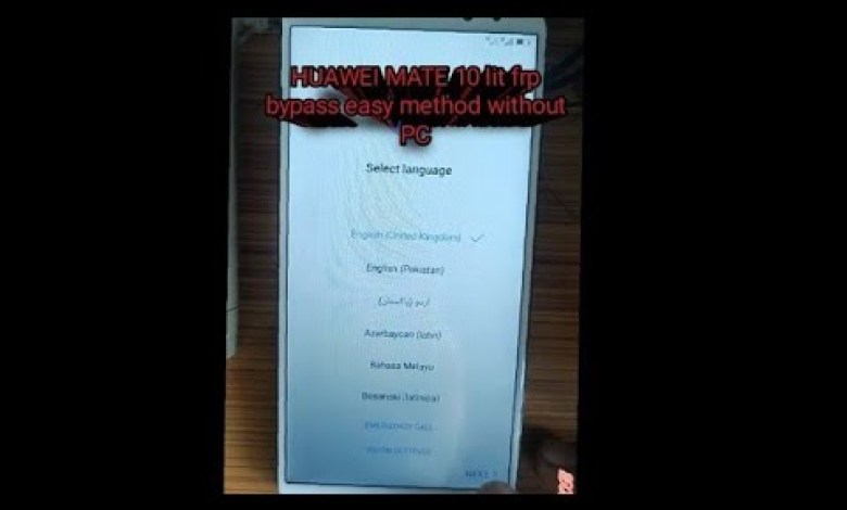 Huawei mate 10lite frp bypass 2024 easy mathed Huawei mate 10lite frp bypass 2024 easy mathed