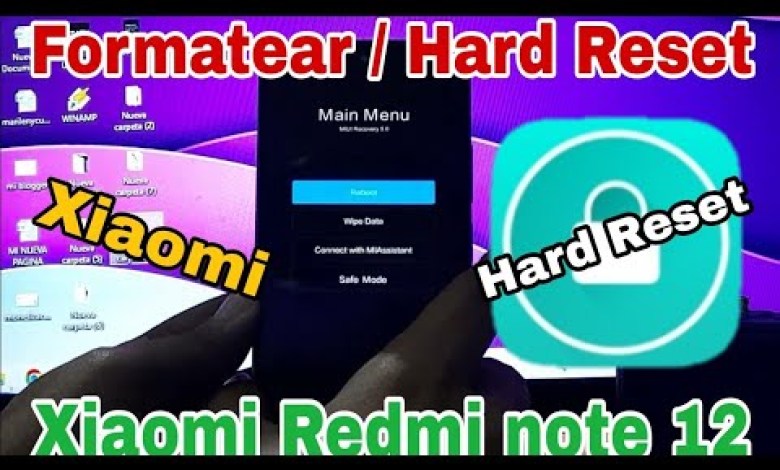 Hard Reset Redmi Note 12 / Format Any Xiaomi Hard Reset Redmi Note 12 / Format Any Xiaomi