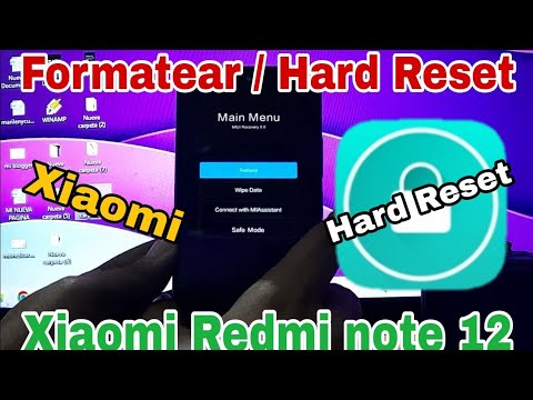 Hard Reset Redmi Note 12 / Format Any Xiaomi Hard Reset Redmi Note 12 / Format Any Xiaomi