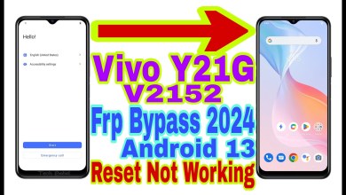 Vivo Y21G (V2152) Android 13 Frp Bypass/Reset Option Vivo Y21G (V2152) Android 13 Frp Bypass/Reset Option