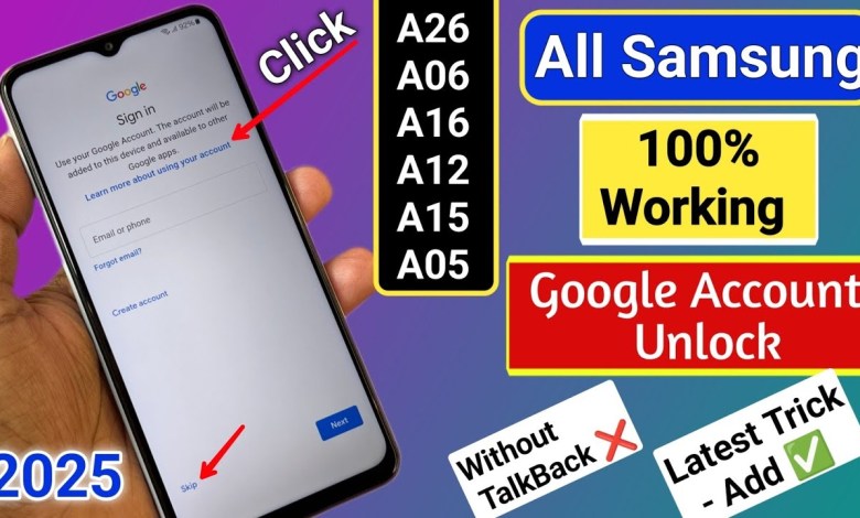 Uncover the latest trick for Samsung FRP Bypass in 2025! Uncover the latest trick for Samsung FRP Bypass in 2025!