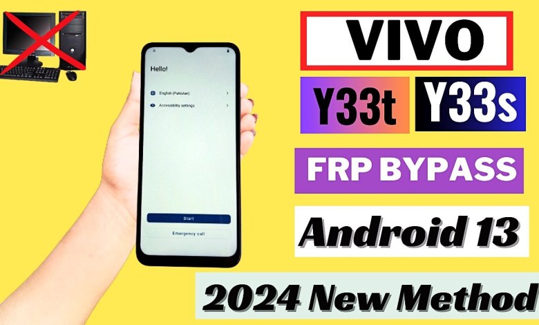 Vivo Y33s / Y33t FRP Bypass Android 13 | (Reset Vivo Y33s / Y33t FRP Bypass Android 13 | (Reset