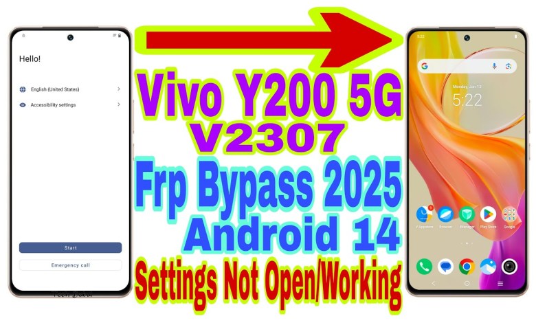 Curious about Vivo Y200 5G (V2307) Android 14 FRP Bypass and Settings Issue? Curious about Vivo Y200 5G (V2307) Android 14 FRP Bypass and Settings Issue?
