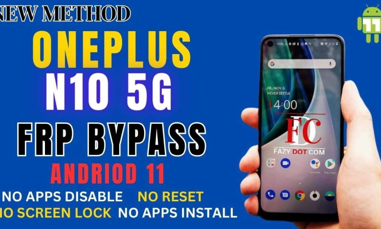 New Trick Oneplus Nord N10 Frp Bypass Android 11 New Trick Oneplus Nord N10 Frp Bypass Android 11