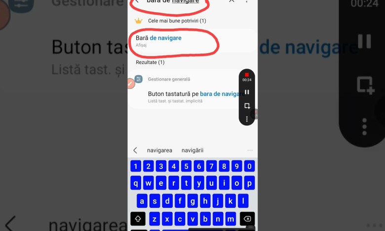 Cum sa îți faci bara de navigare la Samsung sa Cum sa îți faci bara de navigare la Samsung sa