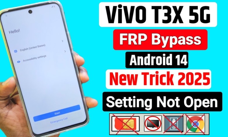 Unlock the future: How to bypass FRP on Vivo T3X 5G in 2025 Unlock the future: How to bypass FRP on Vivo T3X 5G in 2025