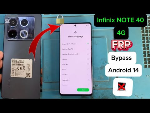 How to Bypass Google Account on Infinix Note 40 4G: Unlocking the FRP Lock How to Bypass Google Account on Infinix Note 40 4G: Unlocking the FRP Lock
