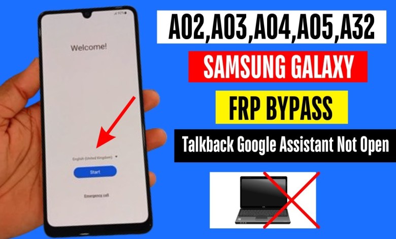 All Samsung A02,A03,A04,A05,A32 Frp Bypass | Talkback All Samsung A02,A03,A04,A05,A32 Frp Bypass | Talkback