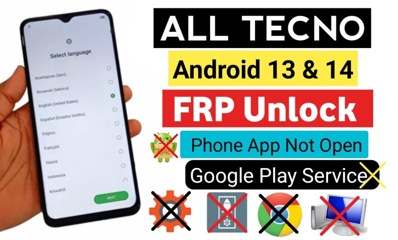 Experience new Tecno Android 14 Frp Bypass/Unlock Without PC! Experience new Tecno Android 14 Frp Bypass/Unlock Without PC!