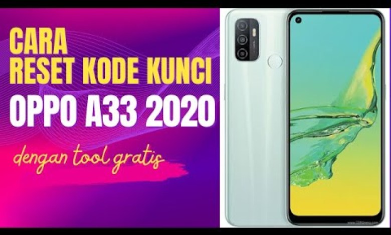 EASY WAY TO RESET OPPO A33 2020 LOCK CODE WITH TOOL EASY WAY TO RESET OPPO A33 2020 LOCK CODE WITH TOOL