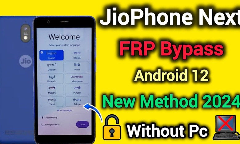 Uncover the Latest FRP Bypass Method for JioPhone Next with Android 12 Uncover the Latest FRP Bypass Method for JioPhone Next with Android 12