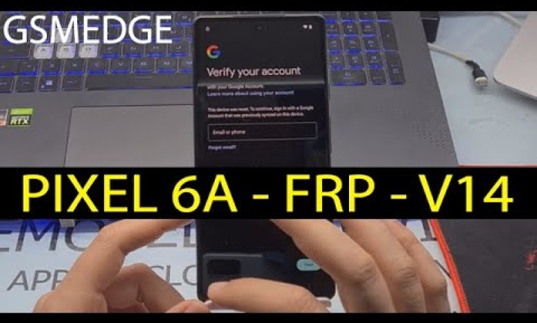 Remove Account Google Pixel 6A V14 Security 2024 Remove Account Google Pixel 6A V14 Security 2024