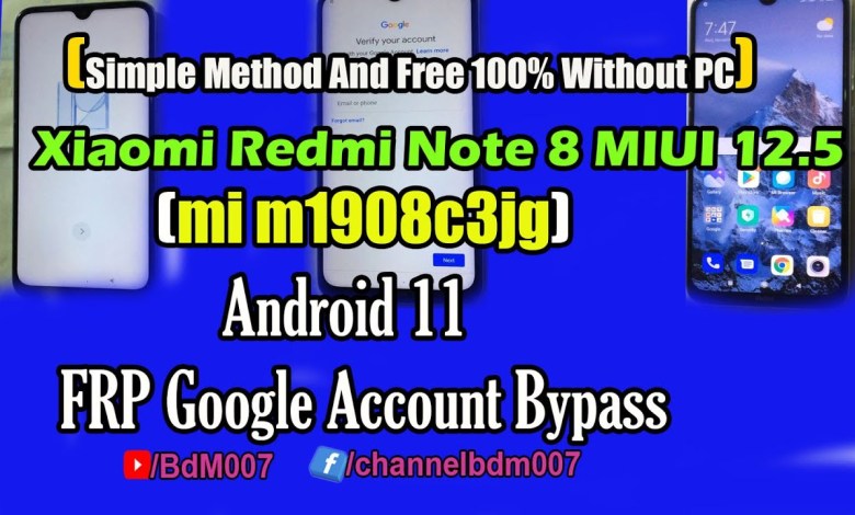Xiaomi Redmi Note 8 MIUI 12.5 (mi m1908c3jg) Android Xiaomi Redmi Note 8 MIUI 12.5 (mi m1908c3jg) Android