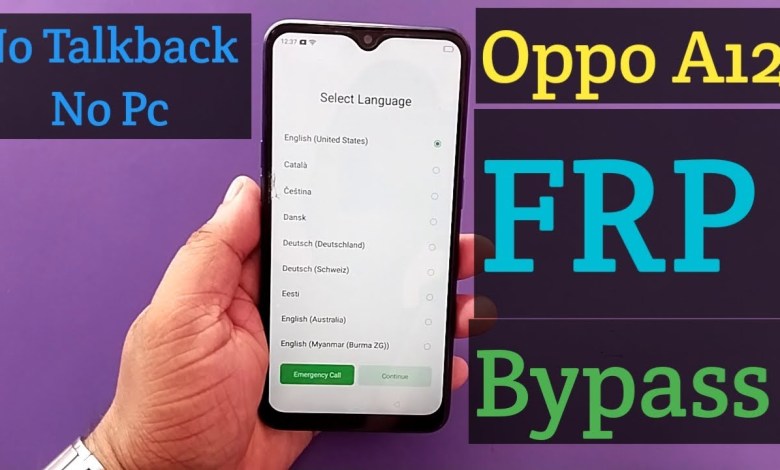 OPPO A12 FRP Bypass Without Pc 100% Done ! 2024 OPPO A12 FRP Bypass Without Pc 100% Done ! 2024