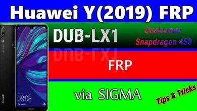 Huawei Y72019 Reset FRP via New Sigma Huawei Y72019 Reset FRP via New Sigma
