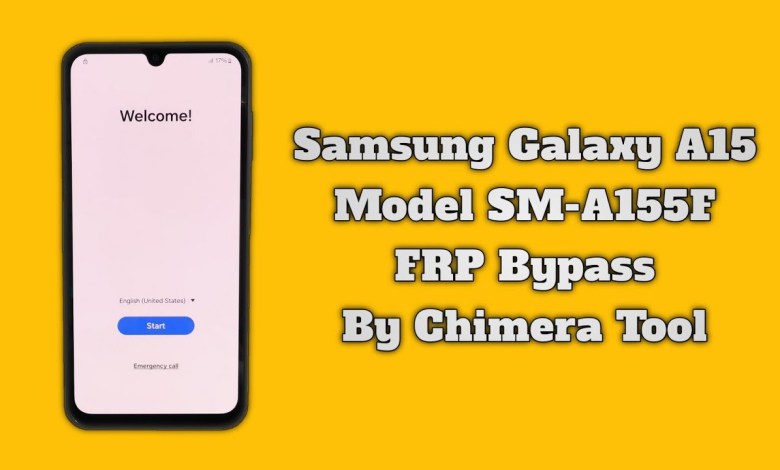 Samsung A15 FRP Bypass By Chimera Tool A155F FRP Samsung A15 FRP Bypass By Chimera Tool A155F FRP