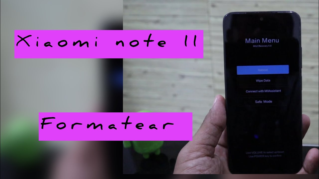como FORMATEAR xiaomi note 11 [ como hacer el hard como FORMATEAR xiaomi note 11 [ como hacer el hard