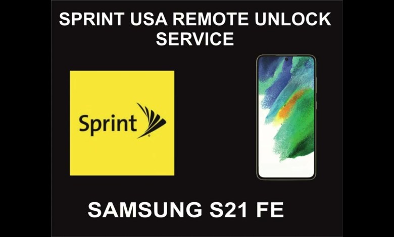 Sprint USA Samsung Unlock Service, Samsung S21 FE Sprint USA Samsung Unlock Service, Samsung S21 FE