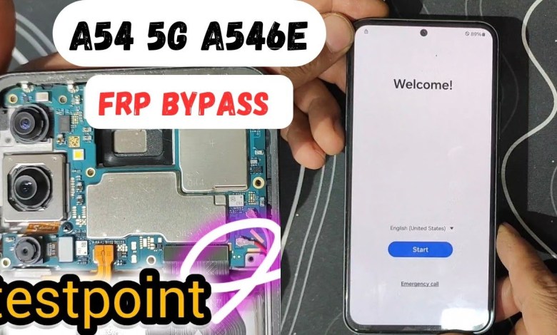 How to Perform Samsung A54 A546E Android 14 FRP Bypass Using Testpoint? How to Perform Samsung A54 A546E Android 14 FRP Bypass Using Testpoint?
