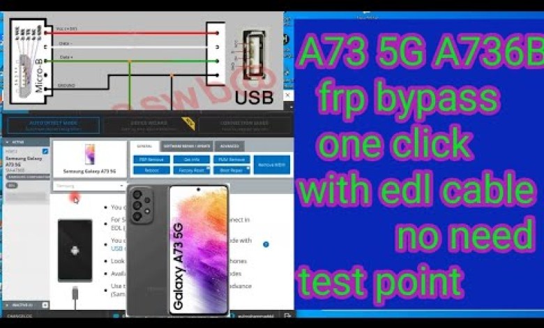 A736B frp bypass one click with edl cable no need test A736B frp bypass one click with edl cable no need test
