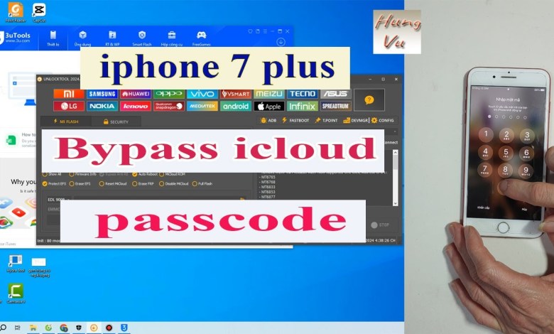 iphone 7 plus Passcode Bypass icloud with Unlocktool – iphone 7 plus Passcode Bypass icloud with Unlocktool –