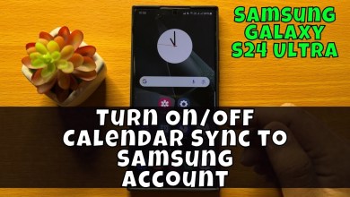 How to Turn On/Off Calendar Sync to Samsung How to Turn On/Off Calendar Sync to Samsung
