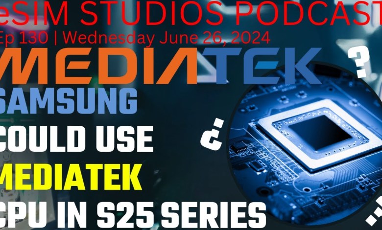 eSIM STUDIOS Podcast Livestream Ep 130 Samsung eSIM STUDIOS Podcast Livestream Ep 130 Samsung