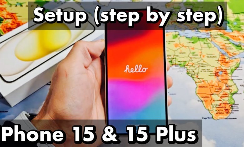 iPhone 15 / 15 Plus: How to Setup (step by step) iPhone 15 / 15 Plus: How to Setup (step by step)