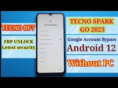 Unlocking Secrets: Bypass FRP on Tecno Spark Go 2023 with Android 12 Update! Unlocking Secrets: Bypass FRP on Tecno Spark Go 2023 with Android 12 Update!