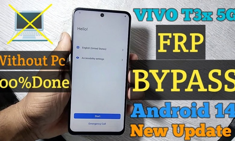 Vivo T3x 5G FRP Bypass Android 14 ! New Update ! Vivo T3x 5G FRP Bypass Android 14 ! New Update !