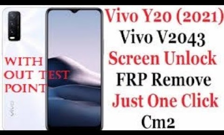 Vivo Y20 V2043 Pattern Unlock FRP Remove Cm2 Just One Vivo Y20 V2043 Pattern Unlock FRP Remove Cm2 Just One