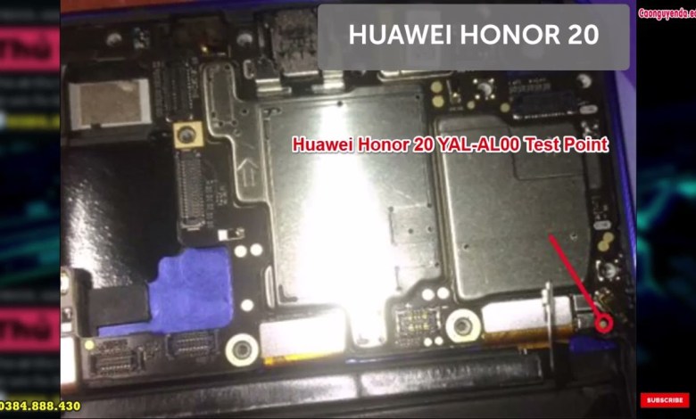 Huawei Honor 20 YAL-AL00 Test Point Huawei Honor 20 YAL-AL00 Test Point