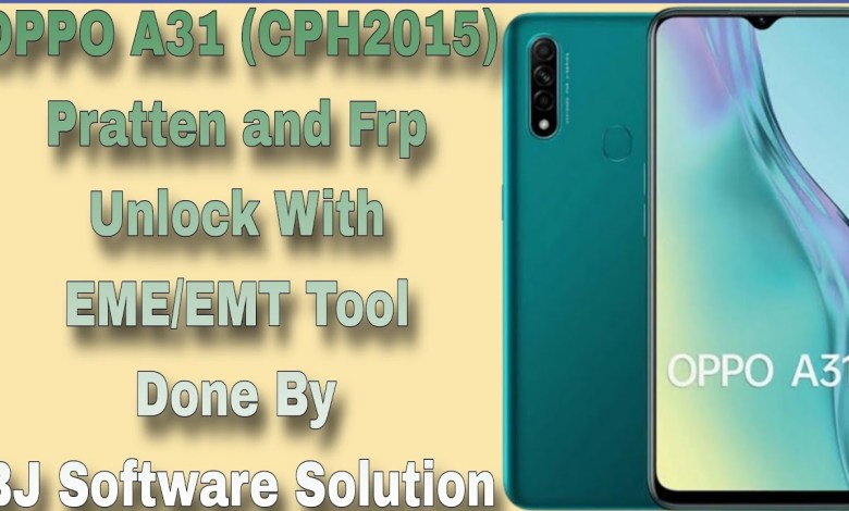 OPPO A31 CPH2015 Pratten and Frp Unlock With EME/EMT OPPO A31 CPH2015 Pratten and Frp Unlock With EME/EMT