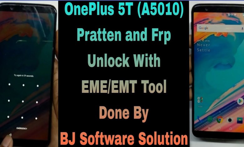 OnePlus 5T A5010 Pratten and Frp Unlock With EME/EMT OnePlus 5T A5010 Pratten and Frp Unlock With EME/EMT