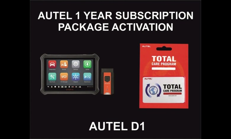 Autel 1 Year Activation, For Autel D1 Autel 1 Year Activation, For Autel D1