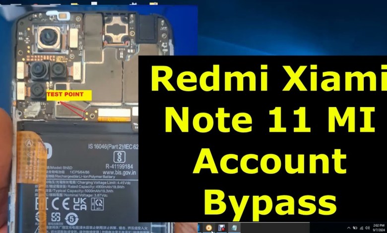Redmi Xiaomi Note 11 Android MI Account Bypass Redmi Xiaomi Note 11 Android MI Account Bypass