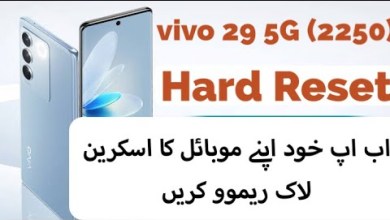 Vivo V29 5G (2250) Hard Reset | V29 Screen Pin Pattern Vivo V29 5G (2250) Hard Reset | V29 Screen Pin Pattern