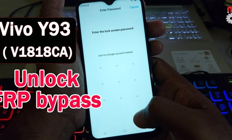 Vivo Y93 Unlock frp bypass / can’t reset solution with Vivo Y93 Unlock frp bypass / can’t reset solution with