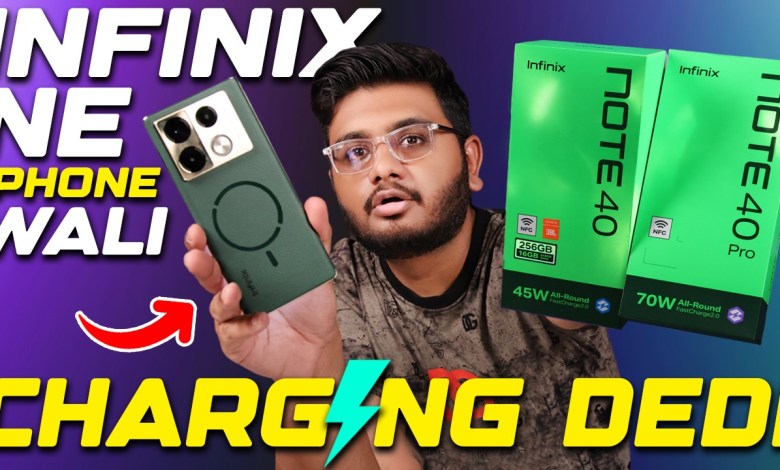Infinix Note 40 Pro Unboxing | MagCharge Ka Kia Infinix Note 40 Pro Unboxing | MagCharge Ka Kia