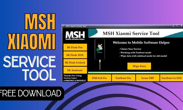 MSH Xiaomi Service Tool Frp & Repair Xiaomi Special MSH Xiaomi Service Tool Frp & Repair Xiaomi Special