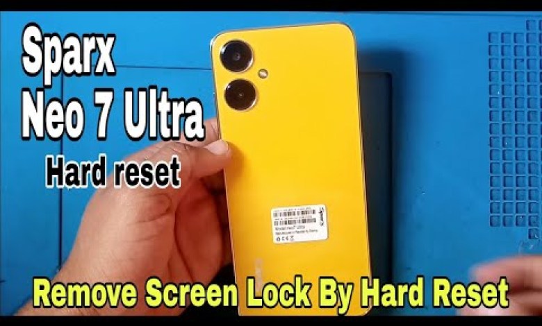 Sparx neo 7 ultra hard reset// remove screen lock by Sparx neo 7 ultra hard reset// remove screen lock by