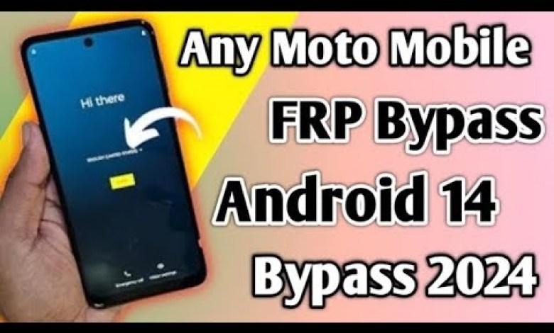 Moto G04 Frp bypass Android 14, All moto Android 14 frp Moto G04 Frp bypass Android 14, All moto Android 14 frp