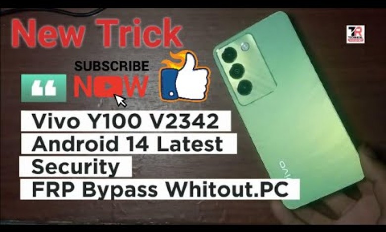 Vivo Y100 FRP Bypass New Trick | How to bypass FRP on Vivo Y100 FRP Bypass New Trick | How to bypass FRP on
