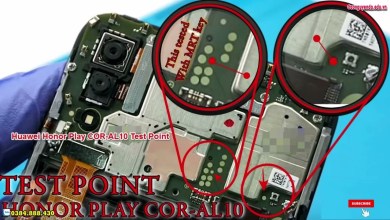 Huawei Honor Play COR-AL10 Test Point Huawei Honor Play COR-AL10 Test Point